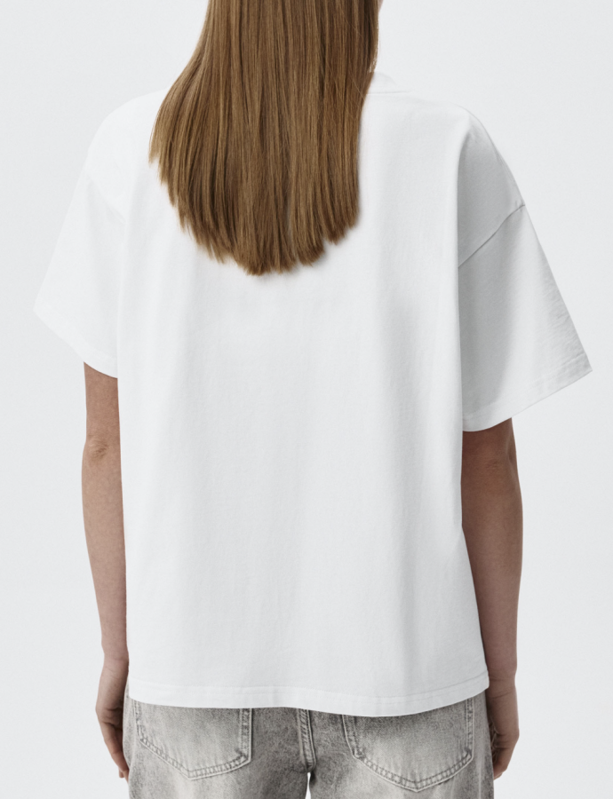 5802010237 Շապիկ կիսաթև  KATE OVERSIZE FIT
